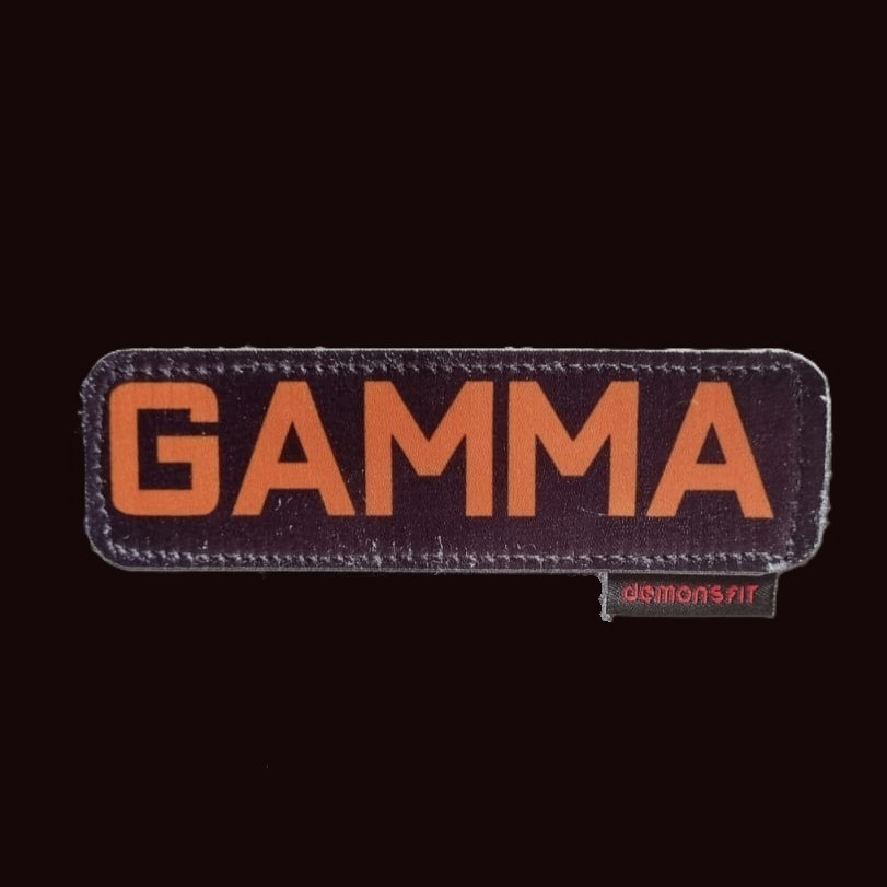 PARCHE GAMMA SUBLIMADO