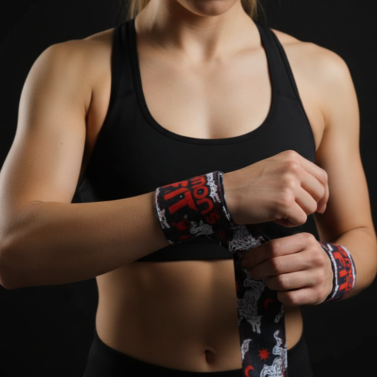 MUÑEQUERA TELA WOLVES IN THE NIGHT