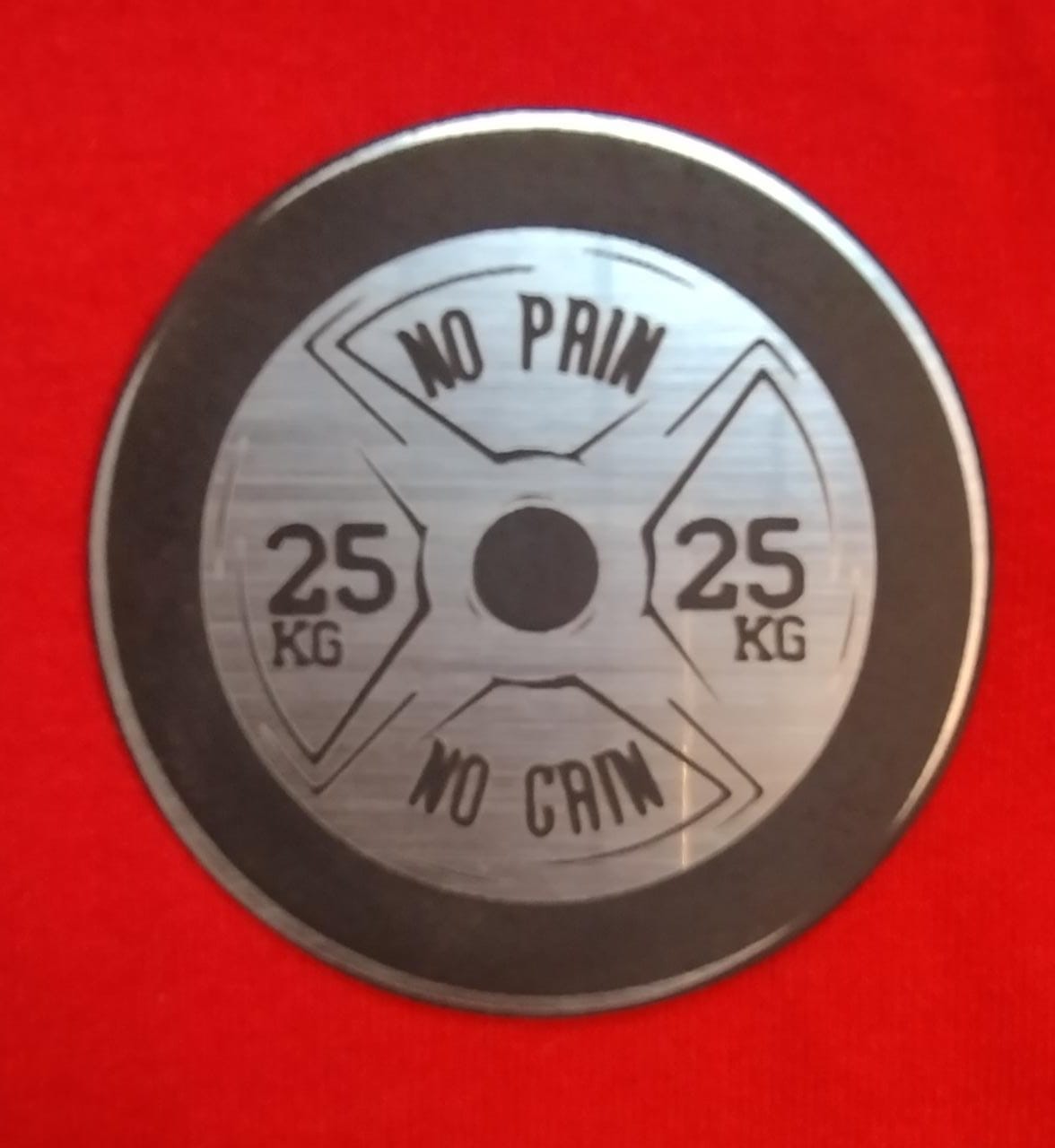EMBLEMA PLATO DE 25 LB