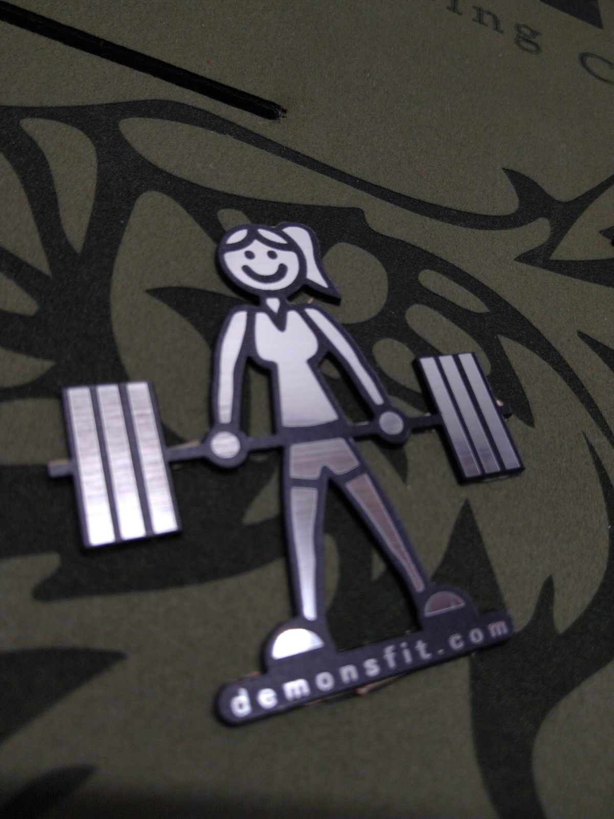 EMBLEMA CHICA DEADLIFT 7X7 CM