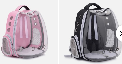 MORRAL TRANSPARENTE CON ESTRELLAS(CALABAZA)