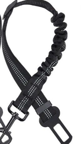 CINTURON DE SEGURIDAD PARA AUTO CON RESORTE (CALABAZA)