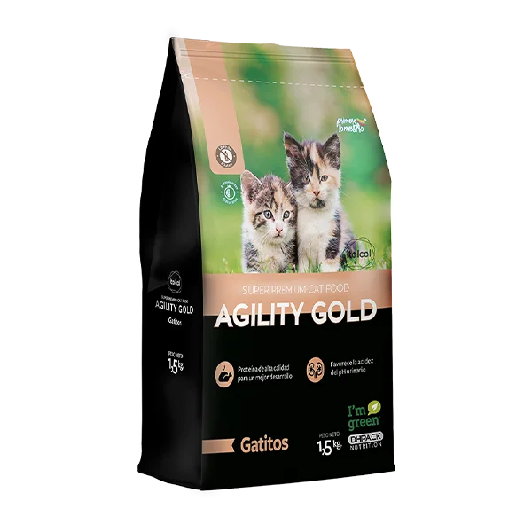 Agility Gold Gatitos 3 x 3 Kilos
