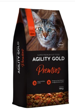 Agility Gold Premios Gatos 5 x 100 Gr