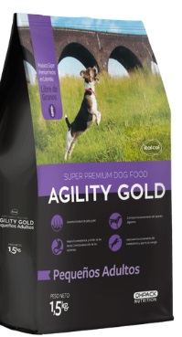 Agility Gold Pequeños Adultos x 3 Kg (4 Unids)