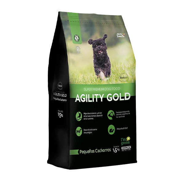 Agility Gold Pequeños Cachorros 6 x 1,5 Kg