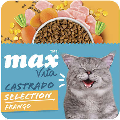 F MAX VITA GATO CASTRADO SELECTION FRANGO 1 KG