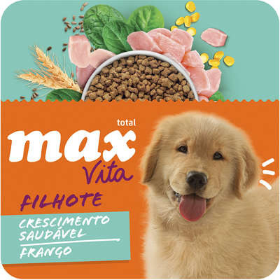 C MAX VITA FILHOTE CRESCIMIENTO SAUDAVEL FRANGO 3 KG