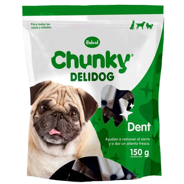 Chunky Delidog Dent 10 x 150 Gr