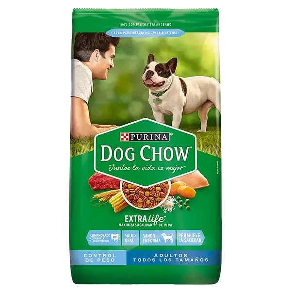 DOG CHOW ADULTO CONTROL PESO x 17 KG