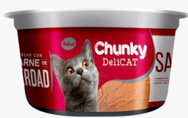 Chunky Delicat Salmón 8 x 156 Gr Pote