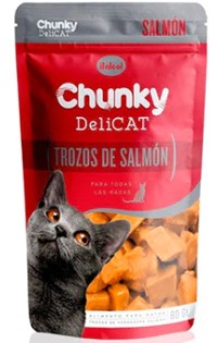 POUCHE CHUNKY DELICAT TROZOS DE SALMON X 80GR