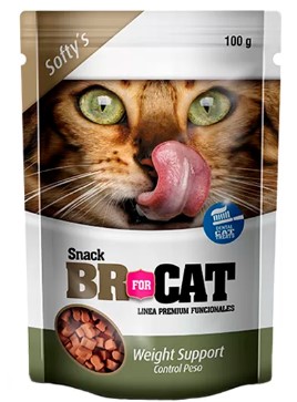 SNACK BRFORCAT CONTROL PESO 100 GR