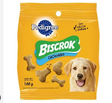 SNACKS PEDIGREE BISCROK CACHORRO 100 GR