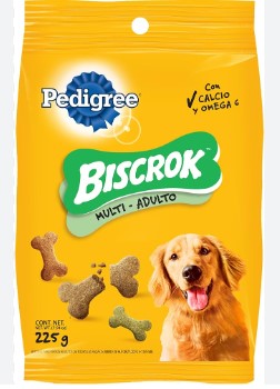 SNACKS PEDIGREE BISCROK 225 GR