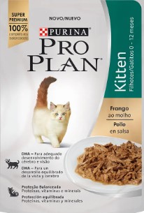 POUCHE PROPLAN WET KITTEN POLLO 85 GR