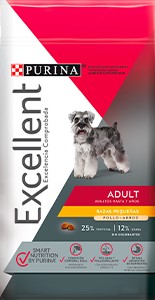 EXCELLENT ADULT RAZA PEQUEÑA X 3 KG