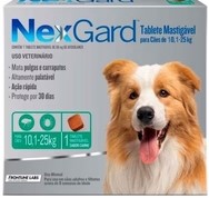 NEXGARD 10A25 KG (68 MG) VERDE CAJA X 1 TAB