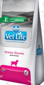 VET LIFE CANINE URINARY STRUVITE 2 KG