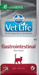 VET LIFE FELINE GASTRO - INTESTESTINAL 0,4 KG