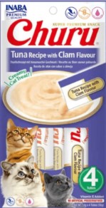 CHURU TUNA WITH CLAM  (ATUN Y CARACOL) 56G X4