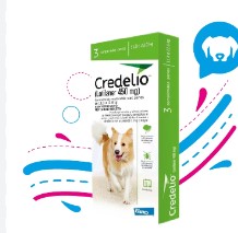 CREDELIO 11A22 KG (450 MG) VERDE X 1 TAB