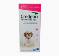 CREDELIO 2.5A5.5 KG (112.5 MG) ROSA X 1 TAB