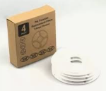 FILTRO REDONDO X 4 UNDS (CALABAZA)