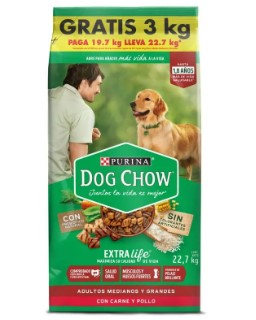 DOG CHOW ADULTOS MED Y GRANDE  PAGUE 19 lleve 22K
