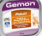 GEMON DOG PATE POLLO Y PAVO X300 GRS