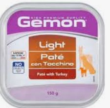 Gemon Dog x150gr /Pate Light  with Turkey