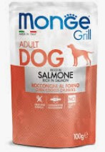 MONGE GRILL POUCHE SALMON x 100 GR