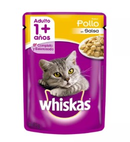 POUCHE WHISKAS POLLO 85 GR