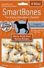 SMARTBONES SWEET POTATO MINI 8PK