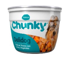 DELIDOG TROZO POLLO 156G