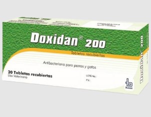 DOXIDAN 200 MG CAJA X 1 TAB (DOXICICLINA)
