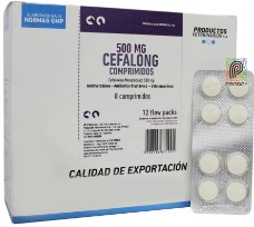 CEFALONG 500 MG BLISTER X 8 TAB (CEFALEXINA)