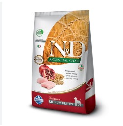 N&D ANCESTRAL CANINE FRANGO ADULT MEDIUM 2,5KG