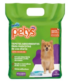 PETYS TAPETES  PEQUEÑOS x 12 UND 