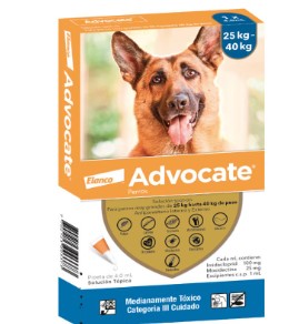 ADVOCATE PERRO  25 - 40 KG