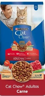 CAT CHOW ADULTOS CARNE X 8 KG
