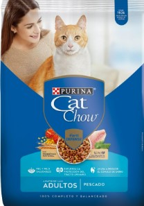 CAT CHOW ADULTOS PESCADO F D X 8 KG