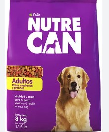 Nutrecan Adultos RM y RG  8 kg
