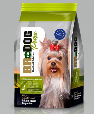 BRforDOG ADULTO RAZAS PEQUEÑAS x 3 Kg.