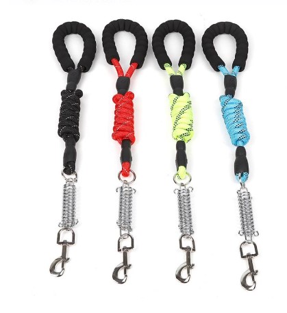 TRAILLA REFLECTIVA CON RESORTE 1.2X150CM (CALABAZA)