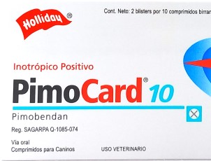 PIMOCARD 10 MG X 20 COMPRIMIDOS