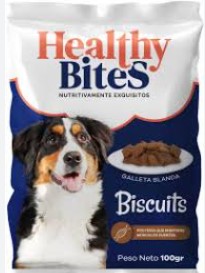 HEALTHY BITES BISCUITS PERRO SOBRE X 100GR