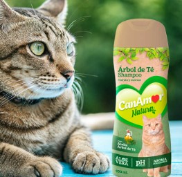CANAMOR ARBOL DE TE SHAMPOO GATO 230 ML