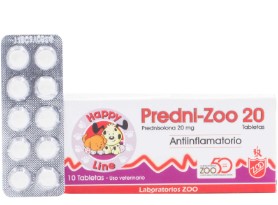 PREDNI ZOO 20 MG X 30 TAB