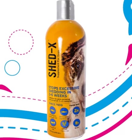 SHED - X DOG DERMAPLEX 16OZ